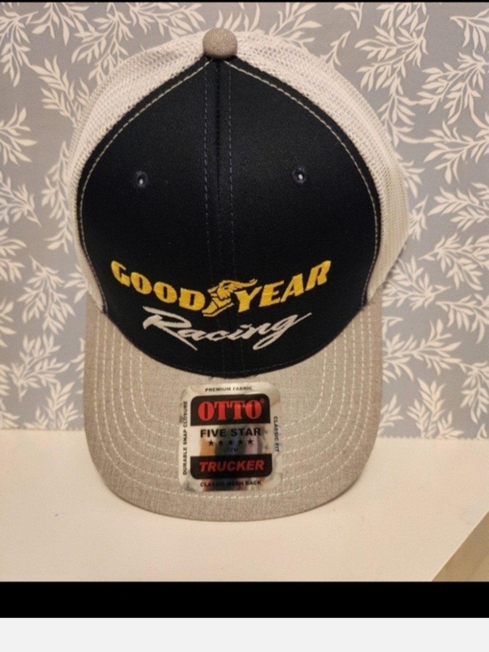 OTTO Goodyear Racing Trucker Cap